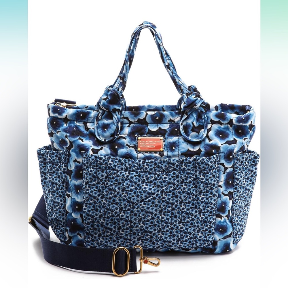 MARC BY MARC JACOBS Aki Floral Nylon Eliza Baby bag Tote/Weekender